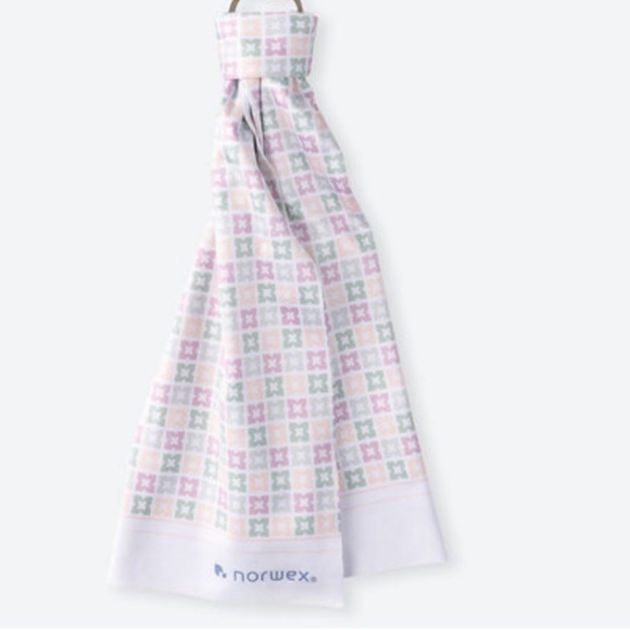 Norwex Optic Scarf Signature Floral Frost NWT - Picture 4 of 11